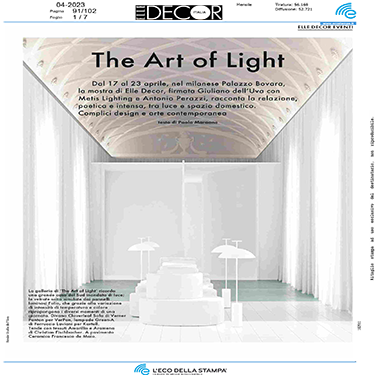 Elle Decor - The Art of Light