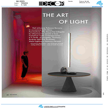 Elle Decor - The art of light