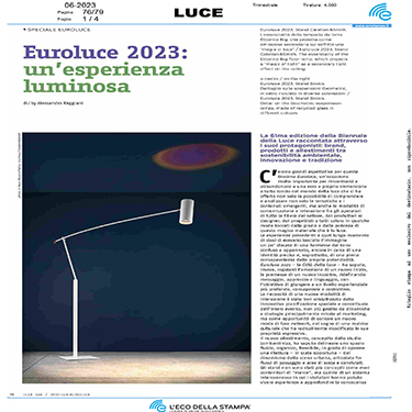 LUCE - Euroluce 2023: un'esperienza luminosa