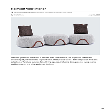 Harmonies Magazine - Reinvent your interior